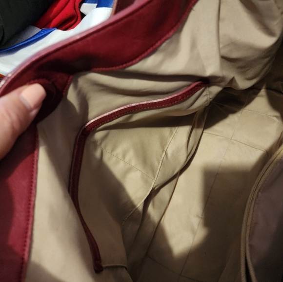 Cole Haan Leather Bag and Talbots Belted Blazer Size 8P - Picture 11 of 11